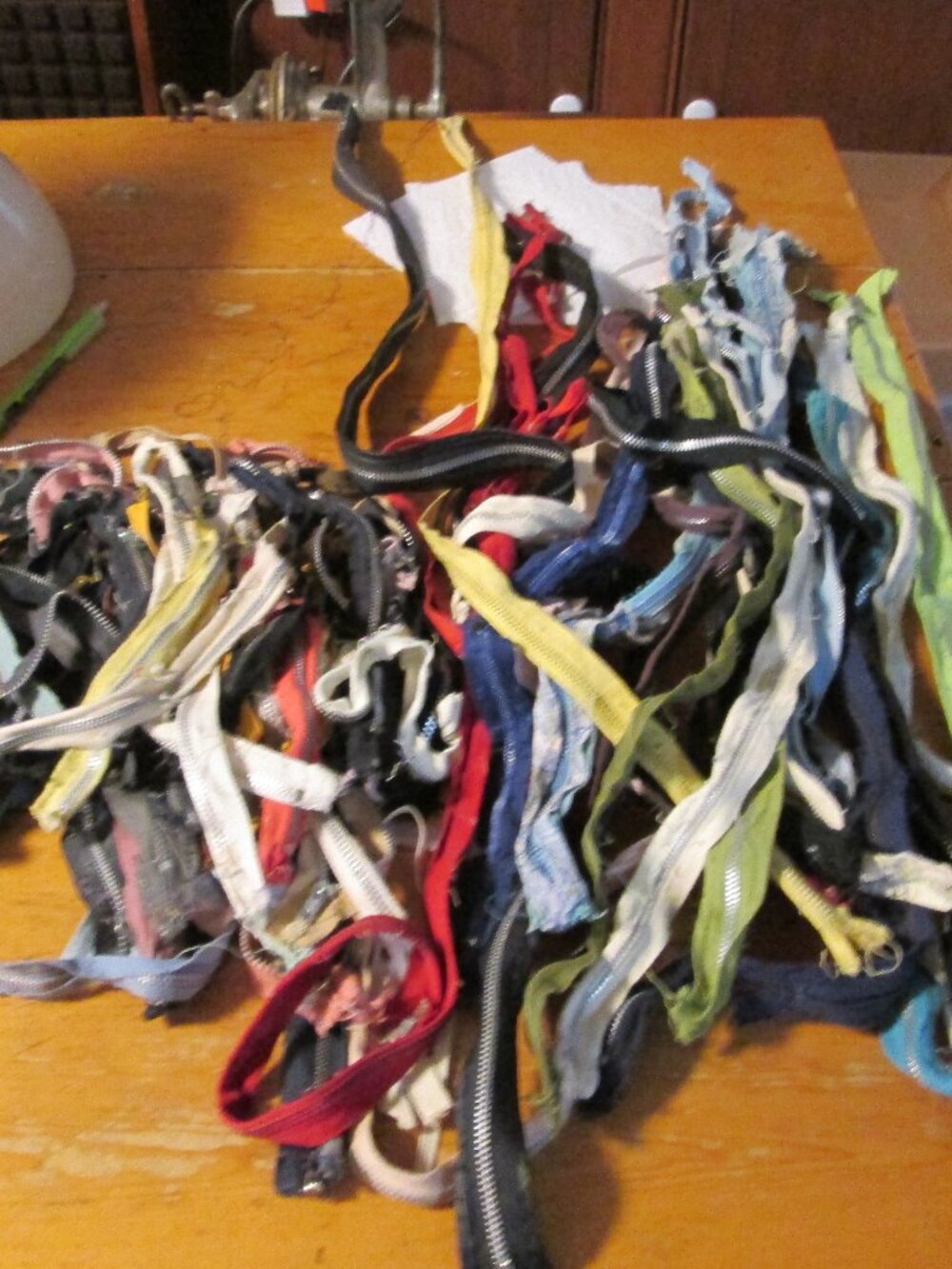 75 vintage zippers all metal all sizes colors and brands all vintage